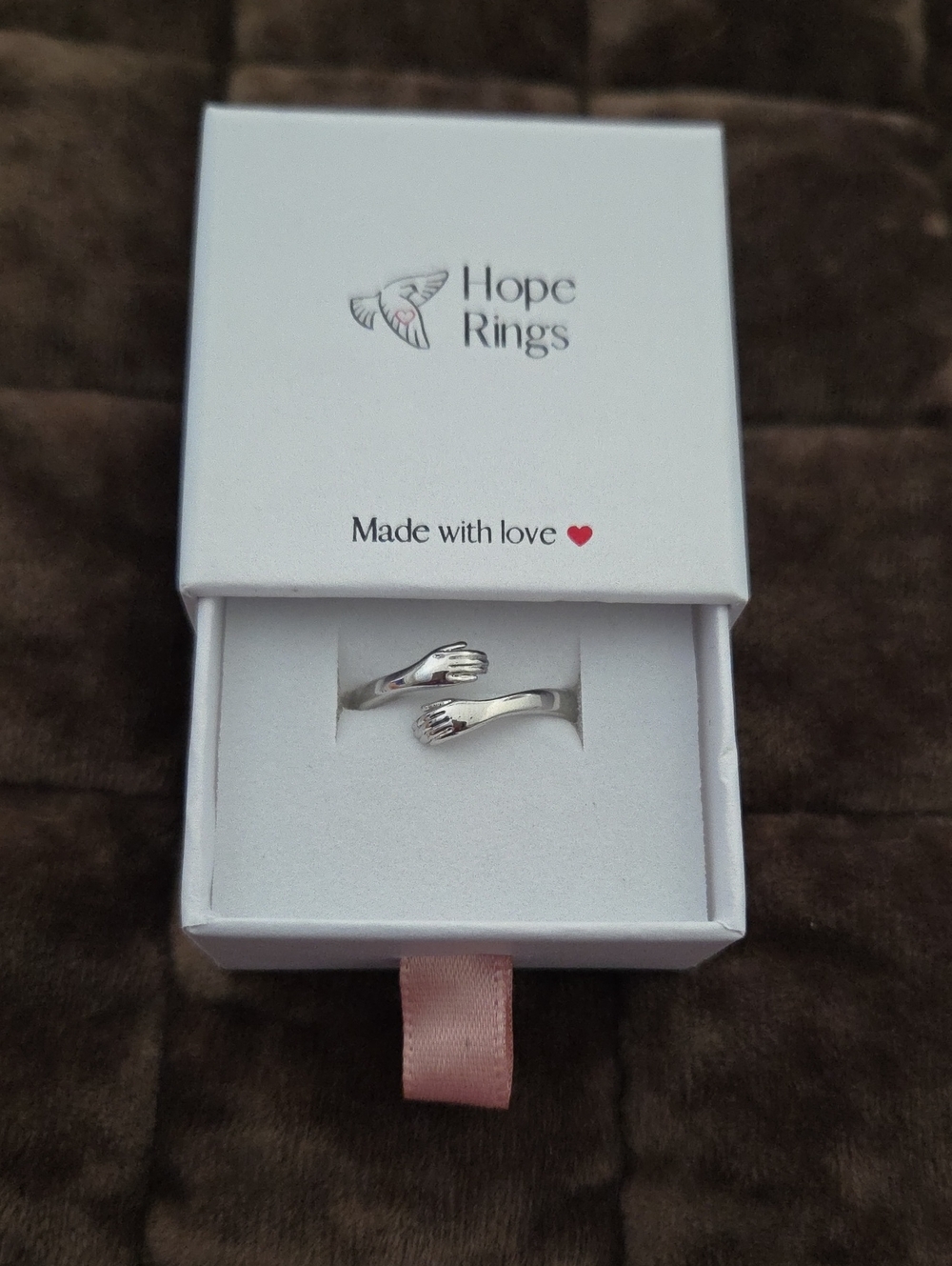NEW - Hope Rings Hug